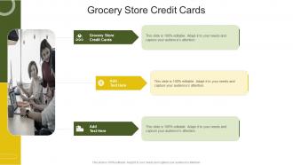Grocery Store Credit Cards In Powerpoint And Google Slides Cpb