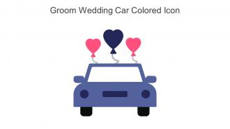 Groom Wedding Car Colored Icon In Powerpoint Pptx Png And Editable Eps Format