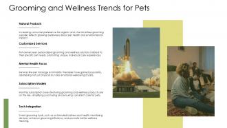 Grooming And Wellness Trends For Pets Pet Humanization PPT PowerPoint ST AI SS