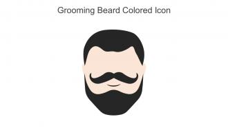 Grooming Beard Colored Icon In Powerpoint Pptx Png And Editable Eps Format