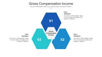 Gross compensation income ppt powerpoint presentation infographics background image cpb