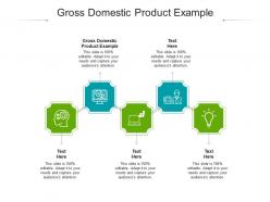 Gross domestic product example ppt powerpoint presentation summary structure cpb