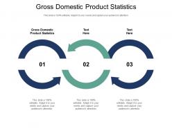 Gross domestic product statistics ppt powerpoint presentation slides tips cpb