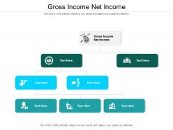 Gross income net income ppt powerpoint presentation gallery images cpb