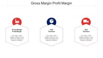 Gross Margin Profit Margin Ppt Powerpoint Presentation Pictures Example Cpb