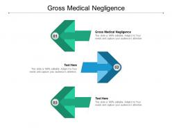 Gross medical negligence ppt powerpoint presentation gallery rules cpb