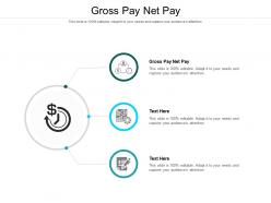 Gross pay net pay ppt powerpoint presentation file format ideas cpb