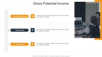 Gross Potential Income In Powerpoint And Google Slides Cpb