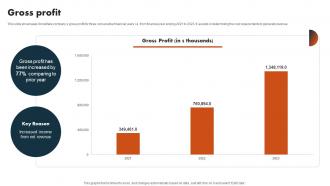 Gross Profit Data Warehouse Service Company CP SS V Professional Appealing