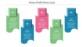 Gross Profit Gross Loss Ppt Powerpoint Presentation Gallery Format Cpb