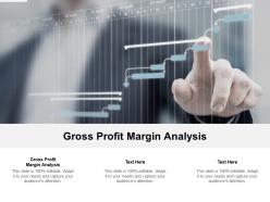 Gross profit margin analysis ppt powerpoint presentation portfolio skills cpb