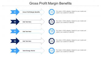 Gross Profit Margin Benefits Ppt Powerpoint Presentation Outline Graphics Cpb
