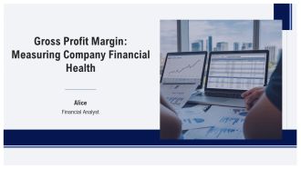 Gross Profit Margin Measuring Company Financial Health PPT Example AT