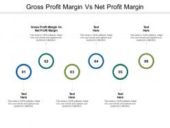 Gross profit margin vs net profit margin ppt powerpoint presentation summary maker cpb