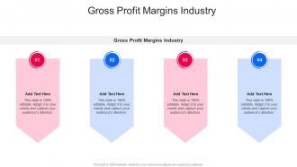 Gross Profit Margins Industry In Powerpoint And Google Slides Cpb