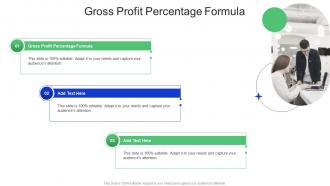 Gross Profit Percentage Formula In Powerpoint And Google Slides Cpb