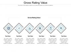 Gross rating value ppt powerpoint presentation summary graphics cpb