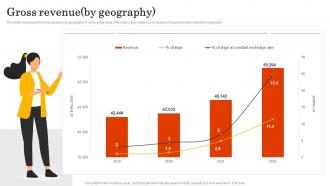 Gross Revenueby Geography Pwc Company Profile Ppt Portfolio Diagrams CP SS