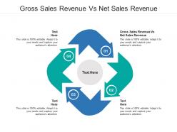 Gross sales revenue vs net sales revenue ppt powerpoint presentation layouts cpb