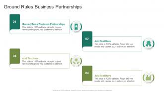 Ground Rules Business Partnerships In Powerpoint And Google Slides Cpb