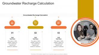 Groundwater Recharge Calculation In Powerpoint And Google Slides Cpb