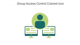 Group Access Control Colored Icon In Powerpoint Pptx Png And Editable Eps Format