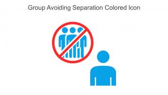 Group Avoiding Separation Colored Icon In Powerpoint Pptx Png And Editable Eps Format