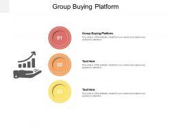 Group buying platform ppt powerpoint presentation slides outfit cpb