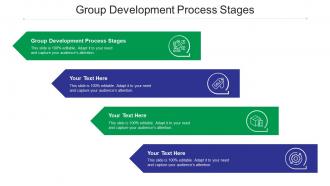 Group development process stages ppt powerpoint presentation styles designs cpb