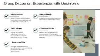 Group Discussion Experiences With Muciniphila PPT Presentation ST AI SS