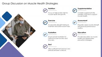 Group Discussion On Muscle Health Strategies PPT Presentation ACP
