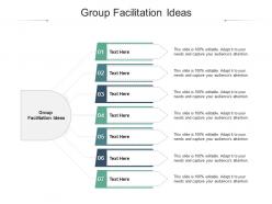 Group facilitation ideas ppt powerpoint presentation layouts good cpb