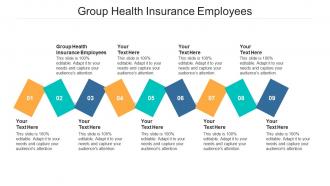 Group health insurance employees ppt powerpoint presentation gallery layouts cpb