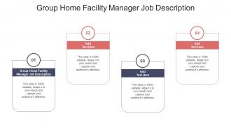 Group Home Facility Manager Job Description In Powerpoint And Google Slides Cpb