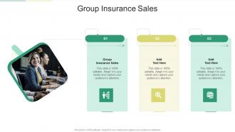 Group Insurance Sales In Powerpoint And Google Slides Cpb