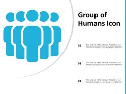 Group of humans icon