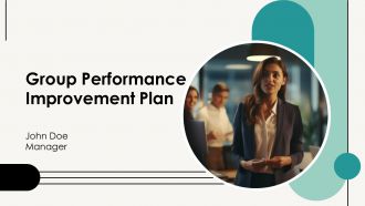 Group Performance Improvement Plan PPT Example AT