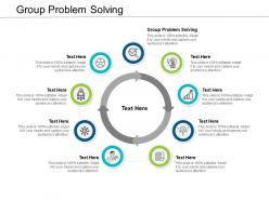 Group problem solving ppt powerpoint presentation show graphic tips cpb