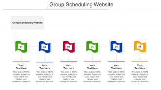 Group Scheduling Website Ppt Powerpoint Presentation File Portrait Cpb
