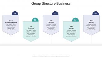 Group Structure Business In Powerpoint And Google Slides Cpb