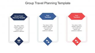Group travel planning template ppt powerpoint presentation summary slideshow cpb