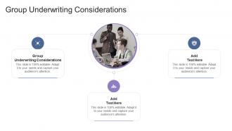 Group Underwriting Considerations In Powerpoint And Google Slides Cpb