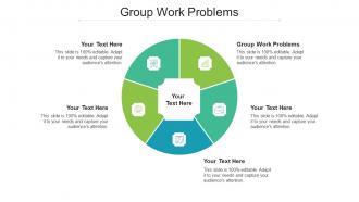 Group Work Problems Ppt Powerpoint Presentation Ideas Example Cpb