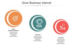 Grow business internet ppt powerpoint presentation show background image cpb