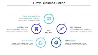 Grow Business Online Ppt PowerPoint Presentation Gallery Show Cpb