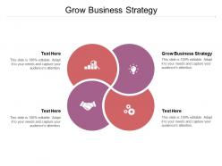 Grow business strategy ppt powerpoint presentation pictures slide download cpb