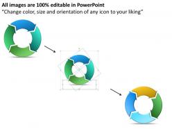 6262179 style circular loop 4 piece powerpoint template diagram graphic slide