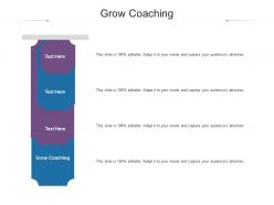 Grow coaching ppt powerpoint presentation file slide cpb
