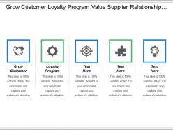 Grow customer loyalty program value supplier relationship management