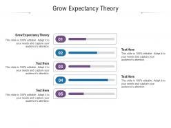 Grow expectancy theory ppt powerpoint presentation infographics grid cpb